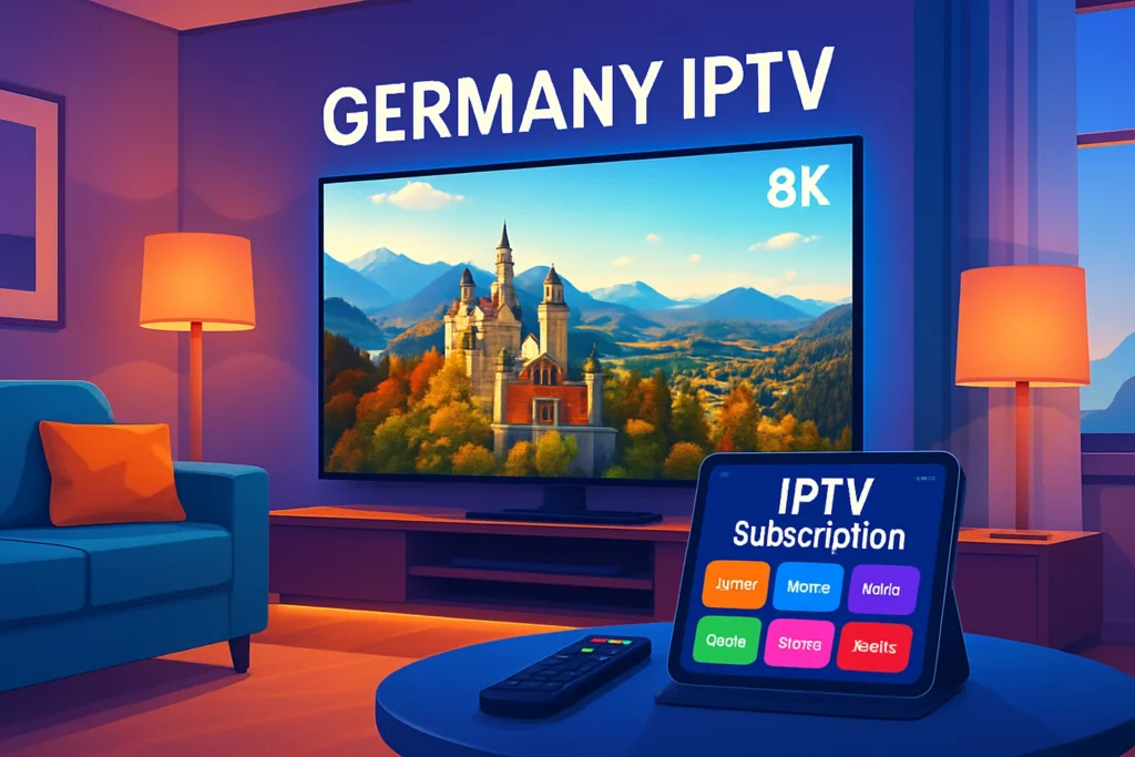 Germany IPTV: Reliable 8K Streaming and Flexible Subscription Plans
